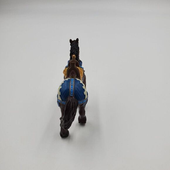 Papo War Horse Figure Blue 5" 2006 - Picture 4 of 7